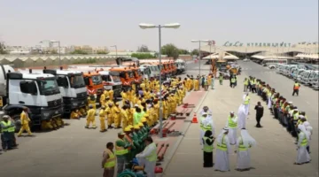 دائرة البلديات والنقل في أبوظبي تستعد لمواجهة الحالة الجوية المقبلة